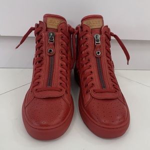 NEW- BALLY Mens Hightop Sneakers